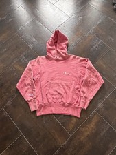 Rare Pink Color Vintage 90s Made In USA Champion Reverse Weave Hoodie Men Medium