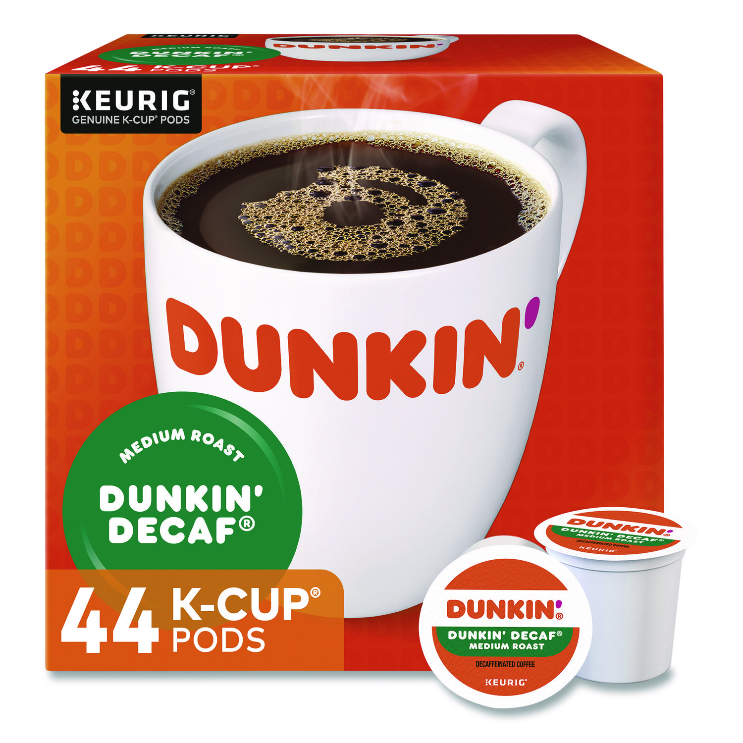 K-Cup Pods Dunkin без кофеина 44Коробка 5000380569 9790₽