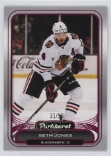 2023-24 Upper Deck Parkhurst Pink Foil 31/50 Seth Jones #62 1j6t