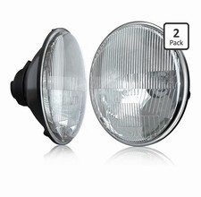 7 Inch led Glass Headlight Round Lens Housing, LED Halogen 7 Inch Round Housing