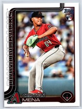 2025 Topps #120 Cristian Mena RC - Arizona Diamondbacks