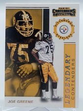 2019 CONTENDERS JOE GREENE LEGENDARY INSERT FOOTBALL CARD STEELERS NFL panini