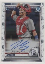 2020 Bowman Chrome Prospect Auto Ivan Herrera #CPA-IH Auto 05l6