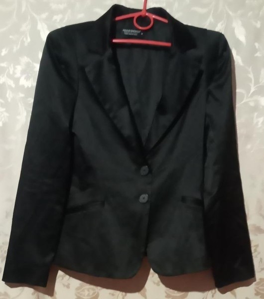 Women Rinascimento Blazer Black Polyester 38