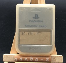 Sony PlayStation 1 Memory Card Japan Official PS1 Accessory Tested Working