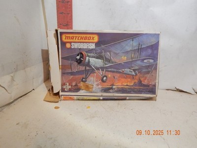 Matchbox 1974 PK-112 Swordfish Mk. I/III 1:72 Scale Open Box