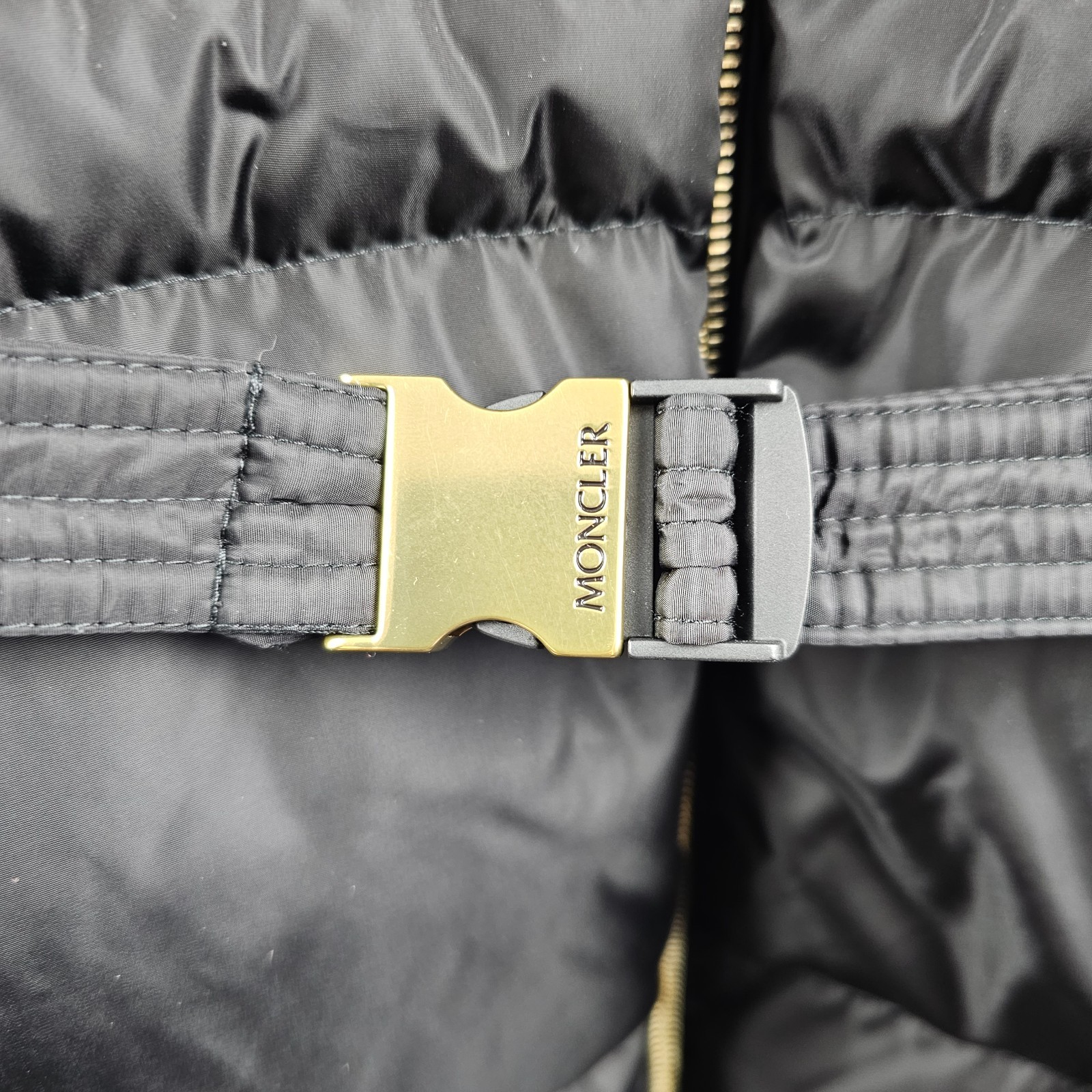 MONCLER Briant $3350 Women's Black Down Jacket New image 7