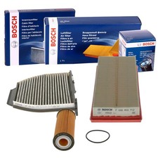 BOSCH POLLEN- LUFT- &Ouml;L-FILTER PAKET passend f&uuml;r Mercedes SL R231