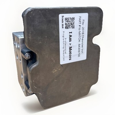 Genuine GM ABS Brake Pump Module 2018 Chevrolet Volt | 84309756