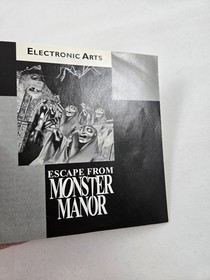 Escape From Monster Manor (3DO, 1993) CIB Long Box - 1 OWNER - Tested!
