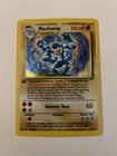 Machamp 8/102 1st Edition Holo Base Set Pokemon Card (READ)