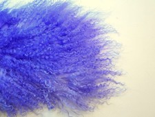 OOAK Tibetan Lamb Mohair Doll Hair, Wigs, Reroot 7 x 5" Lilac