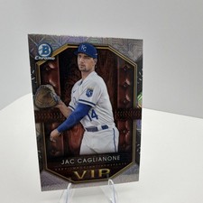 Topps 2025 Bowman Jac Caglianone #VIP-11 Royals Insert  Mojo Refractor