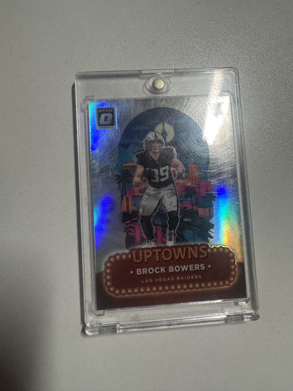 2024 Panini Donruss Optic - Uptowns Brock Bowers #8 (RC)