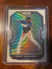 RANDY AROZARENA  2021 Panini Prizm White Wave Prizm #1 - Tampa Bay Rays