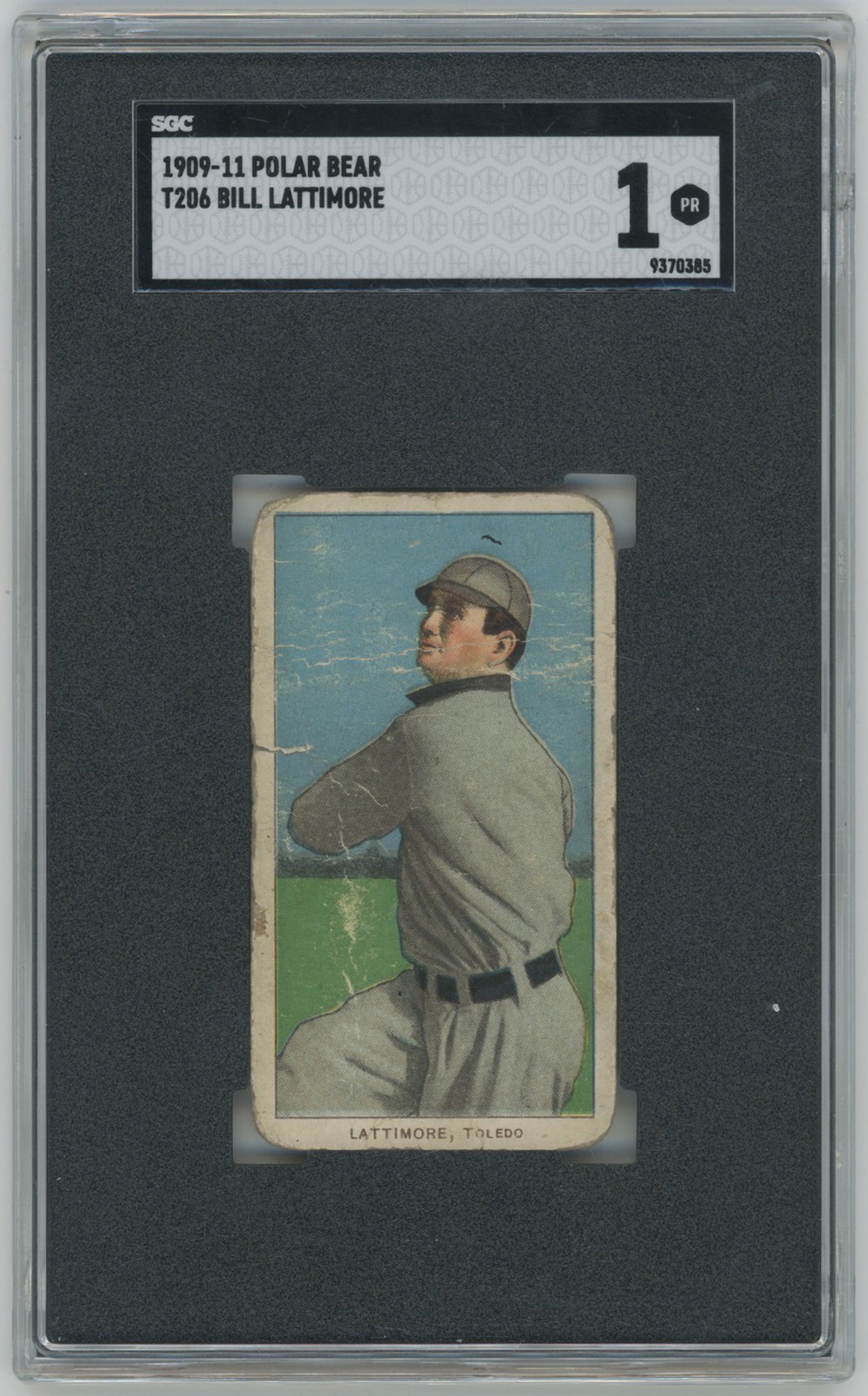 1909 T206 Lattimore SGC 1 (Polar Bear) 711166