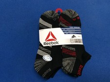 Men's socks, Reebok Pro-Series low cut black 6 pk