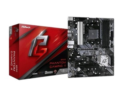 ASROCK B550 PHANTOM GAMING 4 (AM4) (D) 90-MXBE90-A0UAYZ 