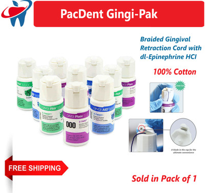 Gingi-Pak MAX Z-Twist # 00, Gingi-Plain MAX Z-Twist, Gingi-Aid MAX Z-Twist, Etc,