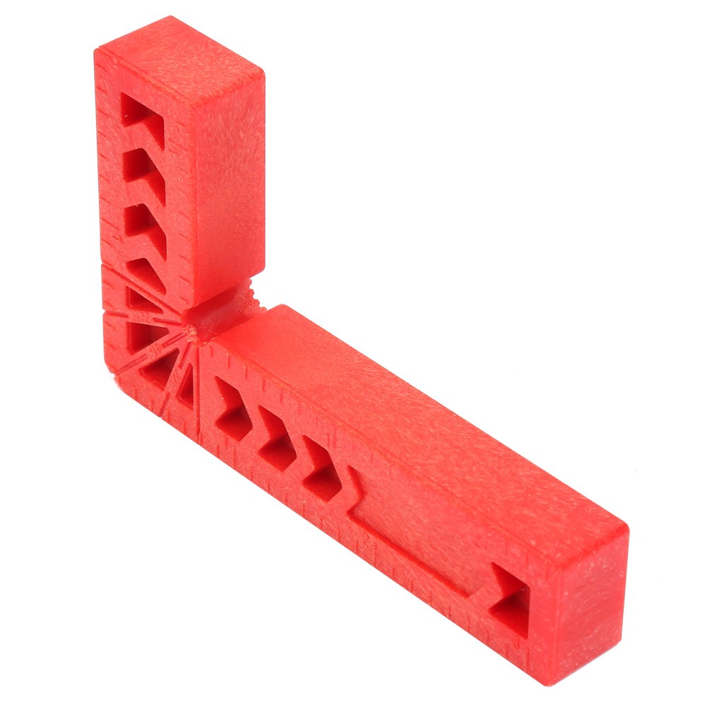 4Pcs Plastic L Type 90 Degree Right Angle Ruler Woodworking Tool Auxiliary Locat