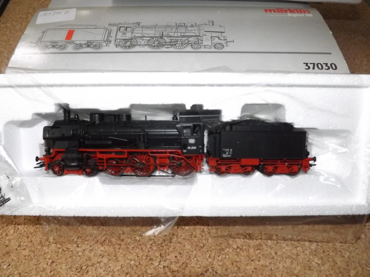 Märklin H0 37030 Dampflok BR 38 Ep.III, mfx-dig., Seuthe Dampf, OVP
