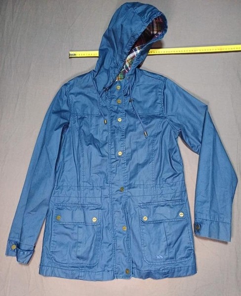 Men Trespass Jacket Navy Cotton 38 / M / 46