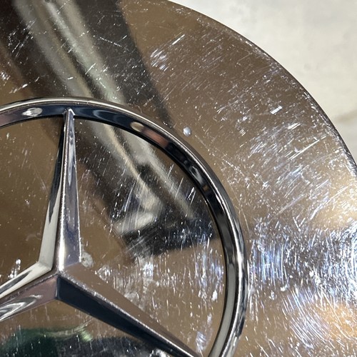 1980s Mercedes Centra Chrome Logo Custom Wheel Center Hub Cap 004 771d - Picture 4 of 6