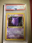 Pokémon TCG Gengar Fossil Holo Rare 1st Edition PSA 8 #5/62 1999 English