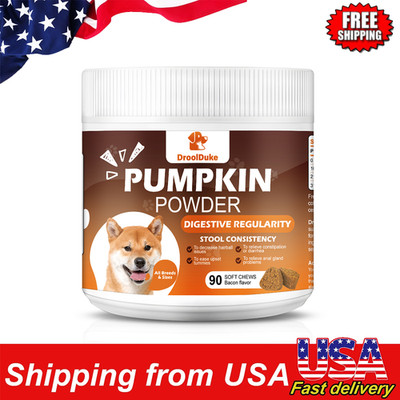 Pumpkin for Dogs Supplement - For Constipation, Upset Stomach, Improve Digestion