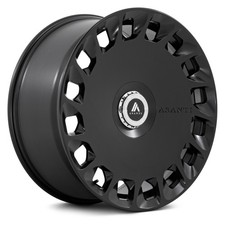 Asanti Abl-45 Aristocrat Wheels 24x10 35 5x120.65 72.56 Black Rims Set Of 4