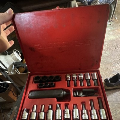 Snap On 36 Piece 3/8 Drive Impact Driver Set ￼