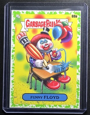 2020 Garbage Pail Kids 35th Anniversary Funny Floyd 69a - Green
