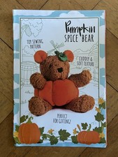 Love Cucire Zucca Spezie Orso Giocattolo Modello da Cucire