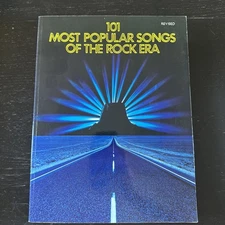 101 Most Popular Songs of the Rock Era by Not Available (1994, Trade Paperback)