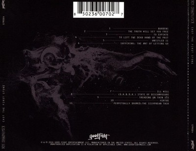 ION DISSONANCE CAST THE FIRST STONE NEW CD