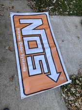 NOS Nitrous Oxide Systems Vinyl Banner