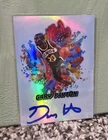 Gary Payton Signed Custom Color Blast Art Card Autographed Seattle Sonics SWAU