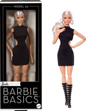 Barbie Basics Model 02 Doll Little Black Dress Fashion Toy Figure Collector E...