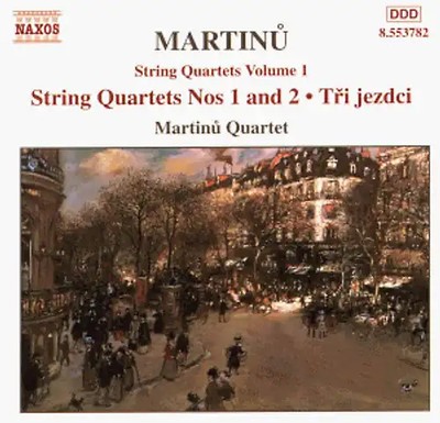 Martinu Quartet - Streichquartette Vol. 1