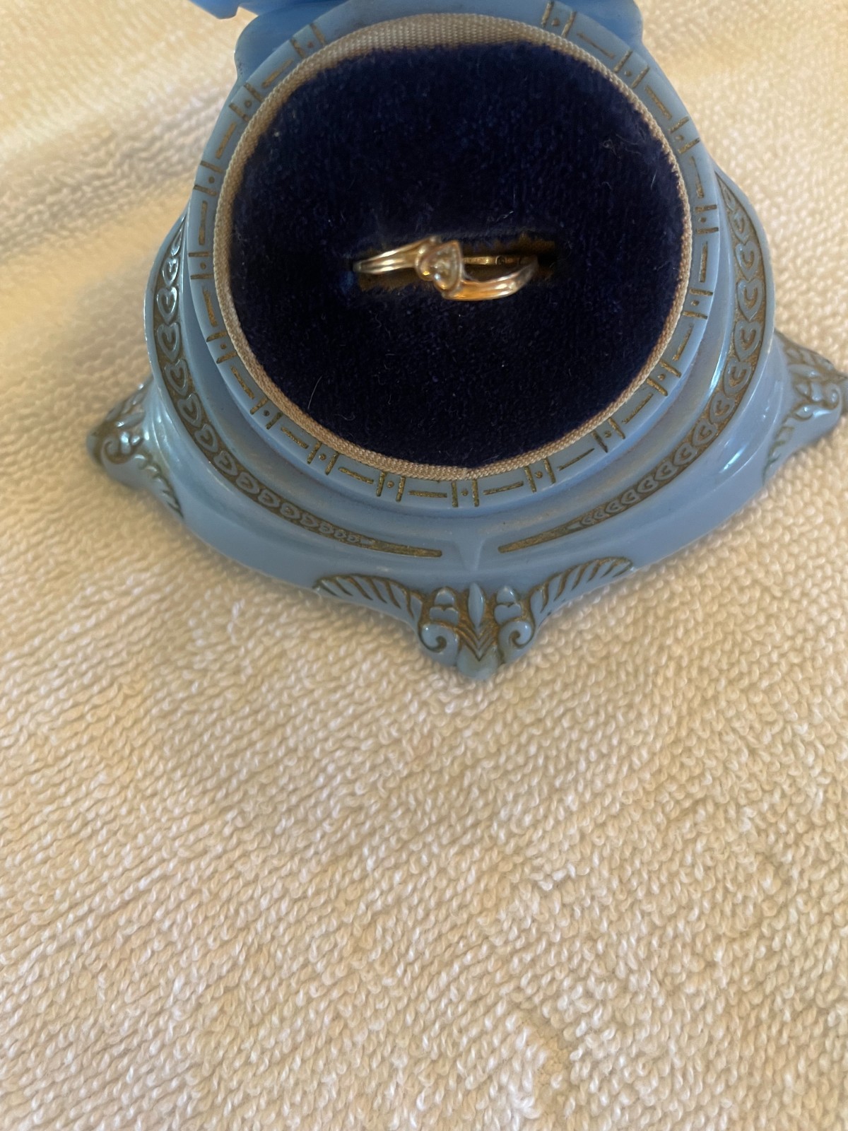 925 silver ring with a stone setting - image 5