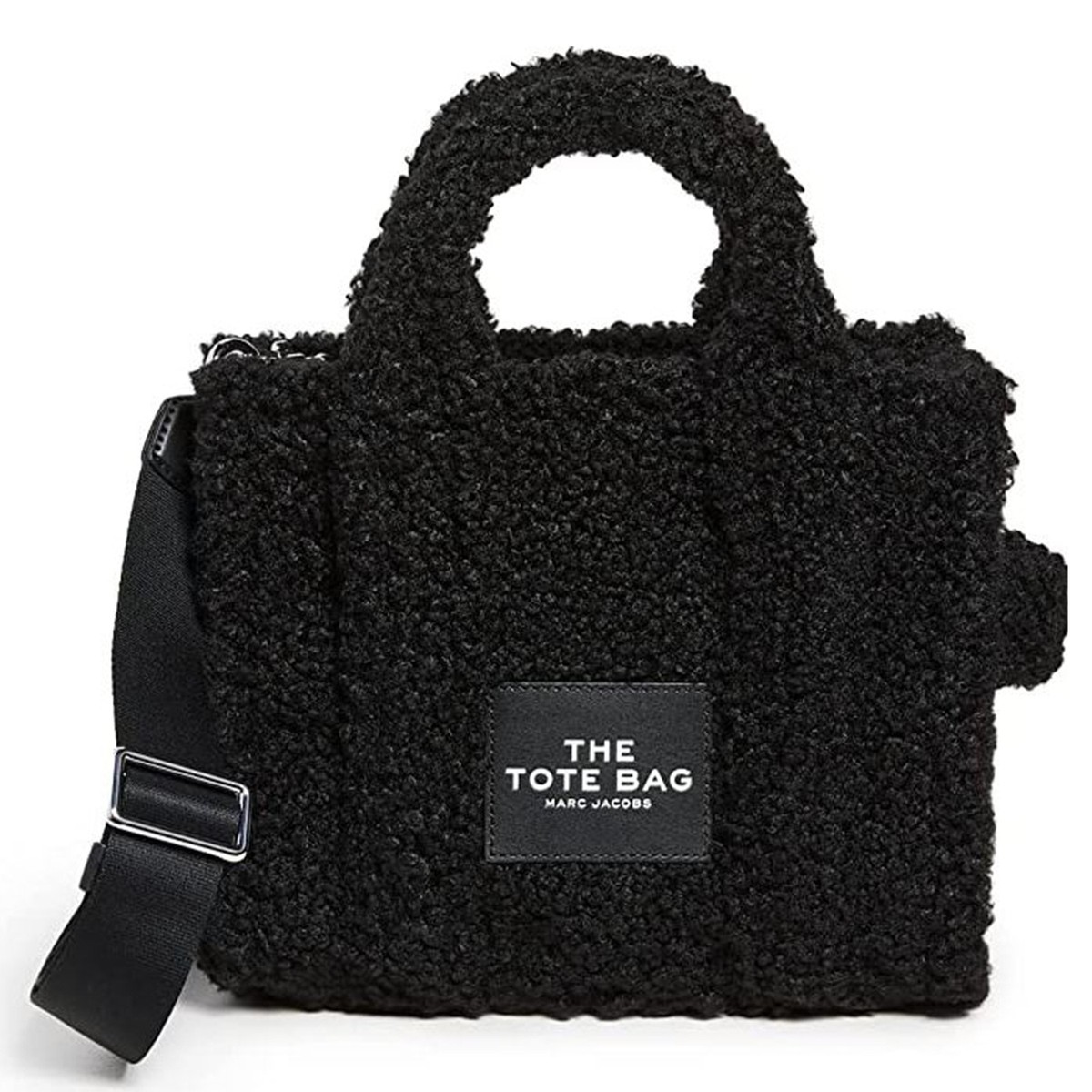 Marc Jacobs Women's The Teddy Mini Tote Bag, Black, One Size