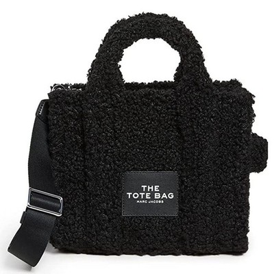 Marc Jacobs Women's The Teddy Mini Tote Bag, Black, One Size