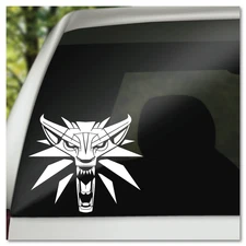 6" The Witcher Wolf TV Show Video Game Vinyl Decal Sticker