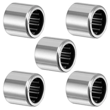 5pcs SCE810 Needle Roller Bearings Open End 1/2" Bore 11/16" OD 5/8" Width