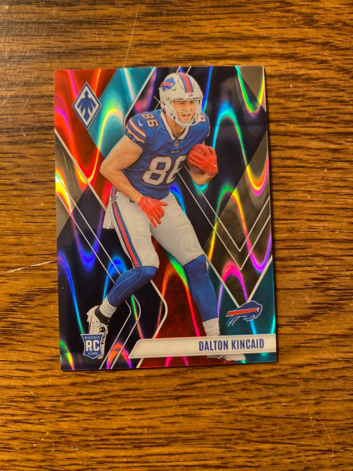 2023 Panini Phoenix - Rookies Dalton Kincaid #114 Fire & Ice /50 (RC)