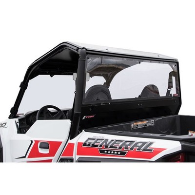 Tusk UTV Polycarb Rear Window Clear - Scratch Resistant For Polaris GENERAL 4