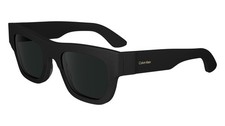 New Calvin Klein CK-24510S 001 Black Sunglasses with Grey Lenses