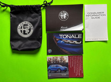 2023 Alfa Romeo TONALE Factory Owners HANDBOOK Manual Set & Pouch *OEM*
