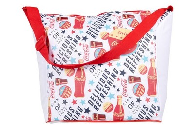 Coca-Cola Fresh Isoliertasche 20L Sommer Outdoor Picknick tragbarer Griff Reise