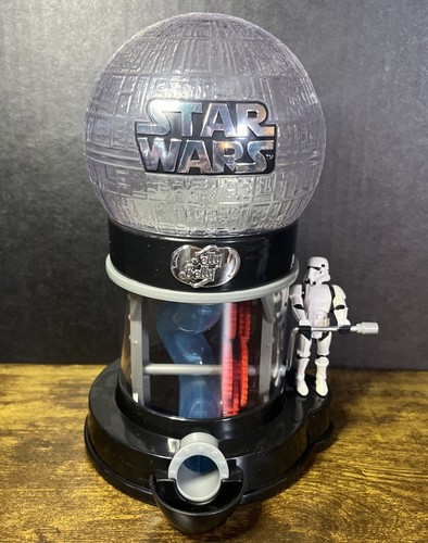 Star Wars Jelly Belly Dispenser Storm Trooper & Death Star Candy Machine